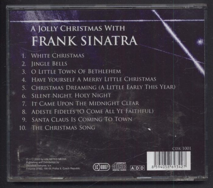 Frank Sinatra - A Jolly Christmas From Frank Sinatra (CD)