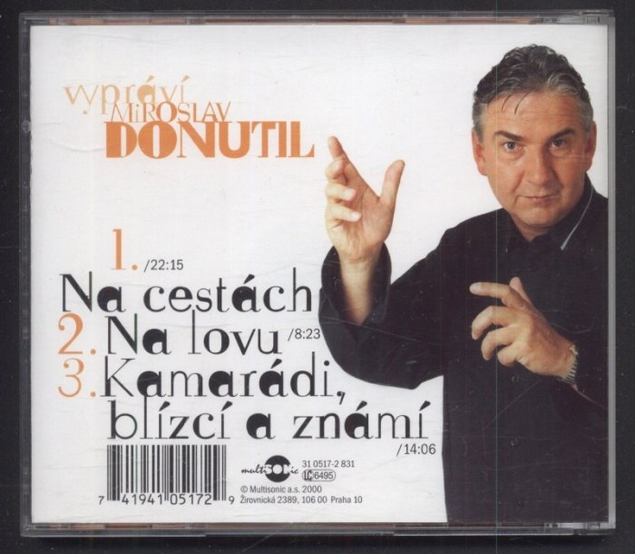 Miroslav Donutil - Cestou, necestou (CD)