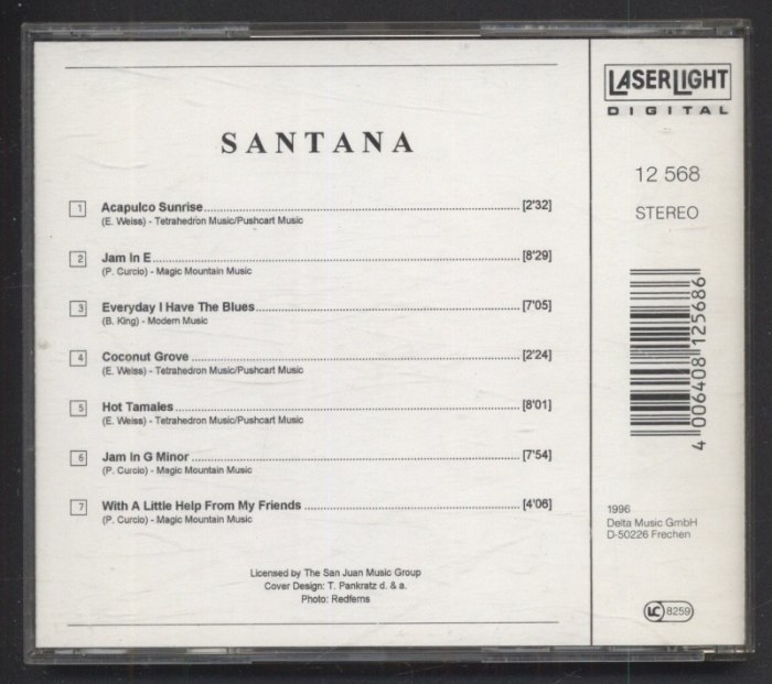 Santana - Santana (CD)
