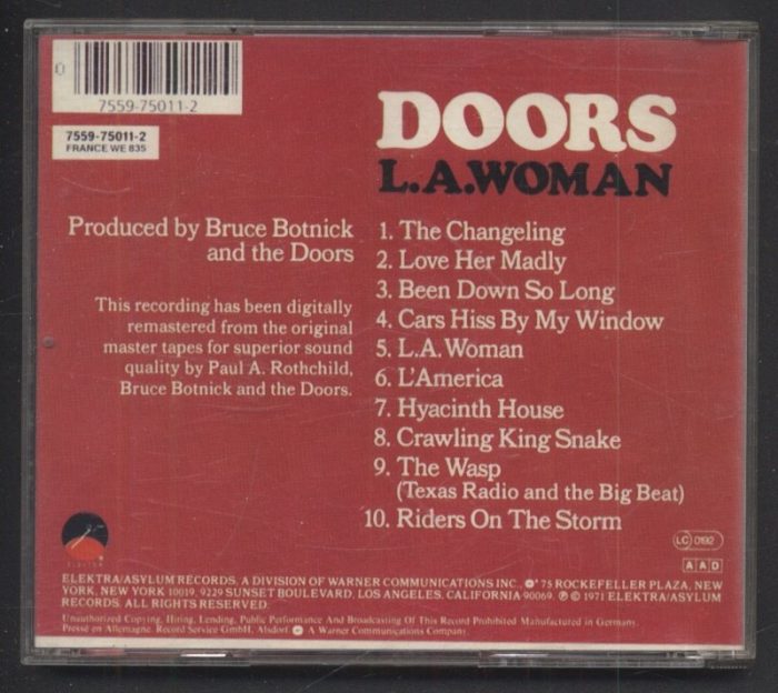Doors - L.A. Woman (CD)