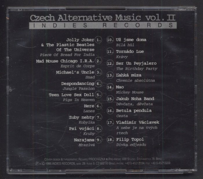 Various - Tamto 961 - Czech Alternative Music vol. II (CD)