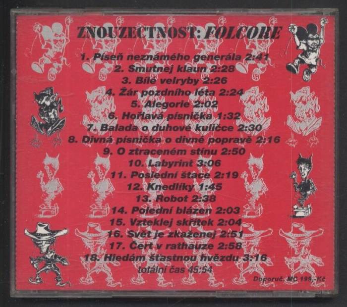 Znouzectnost - Folcore (CD)