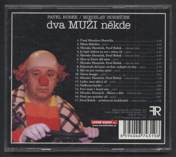 Pavel Bobek / Miroslav Horníček - Dva muži někde (CD)