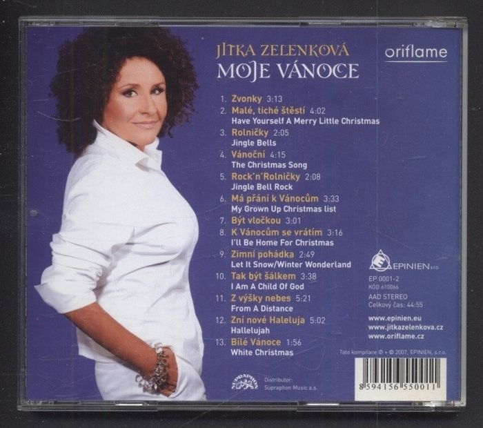 Jitka Zelenková - Moje Vánoce (CD)