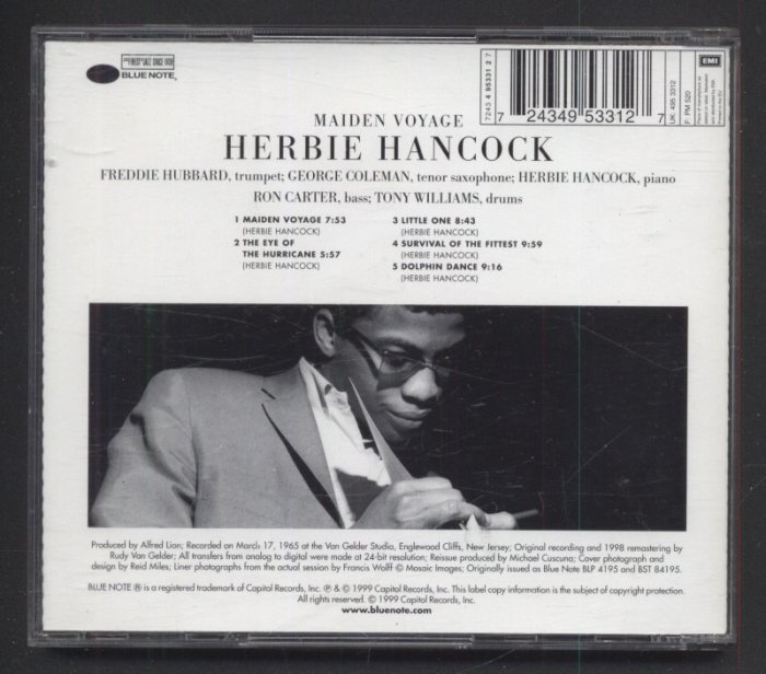 Herbie Hancock - Maiden Voyage (CD)