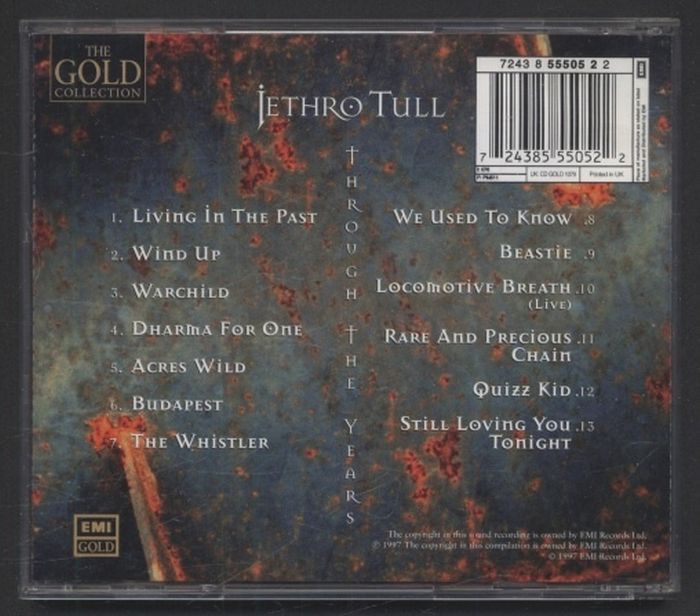 Jethro Tull - Through The Years (CD)