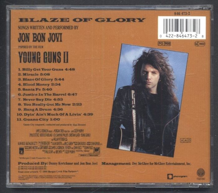 Jon Bon Jovi - Blaze Of Glory (CD)