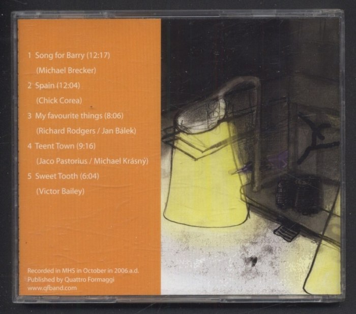Quattro Formaggi - Quattro Formaggi (CD)