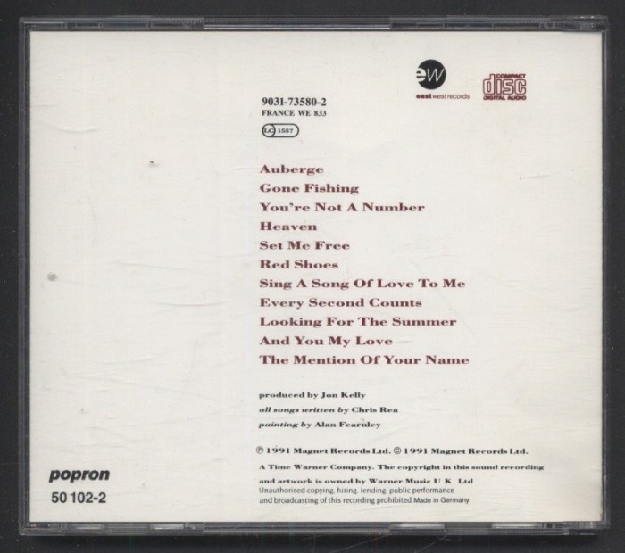 Chris Rea - Auberge (CD)