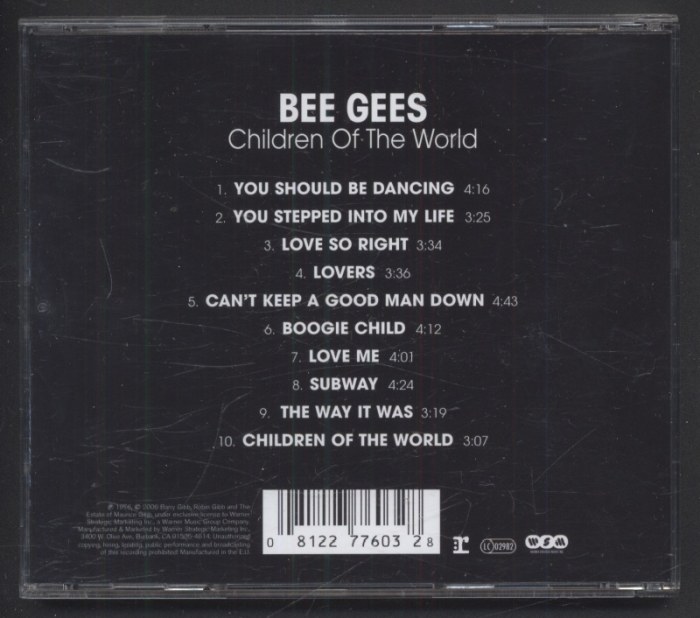 Bee Gees - Children Of The World (CD)