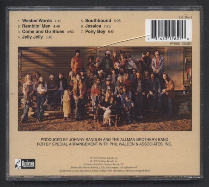 The Allman Brothers Band - Brothers And Sisters (CD)