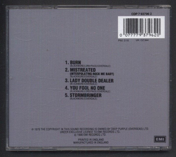 Deep Purple - Made In Europe (CD)