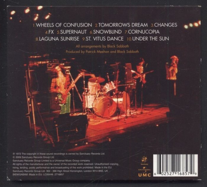 Black Sabbath - Vol 4 (CD)