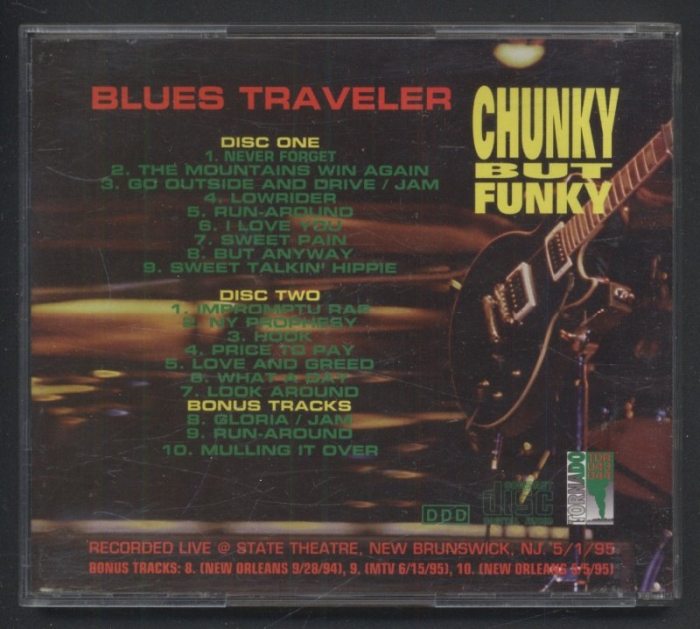Blues Traveler - Chunky But Funky (2CD)