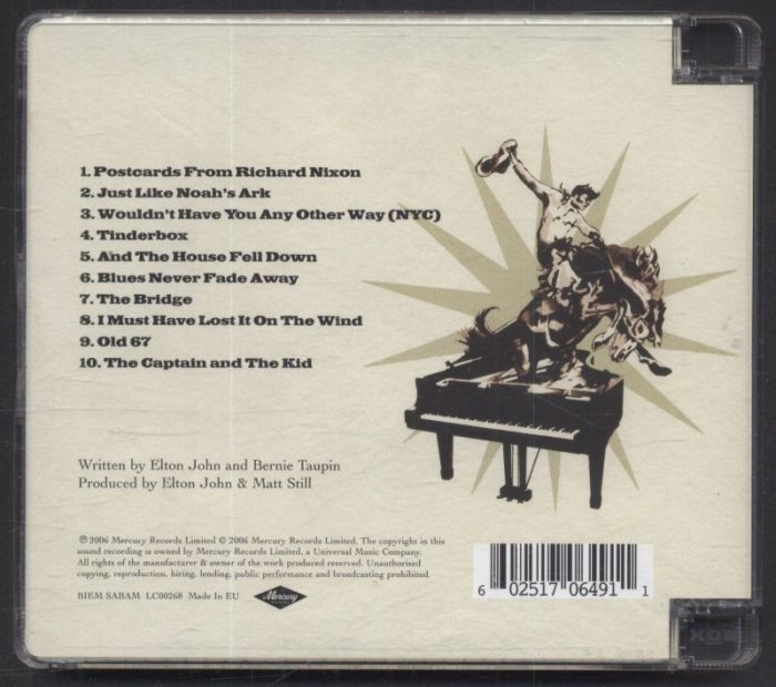 Elton John - The Captain Jack & The Kid (CD)