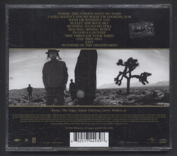 U2 - The Joshua Tree (CD)