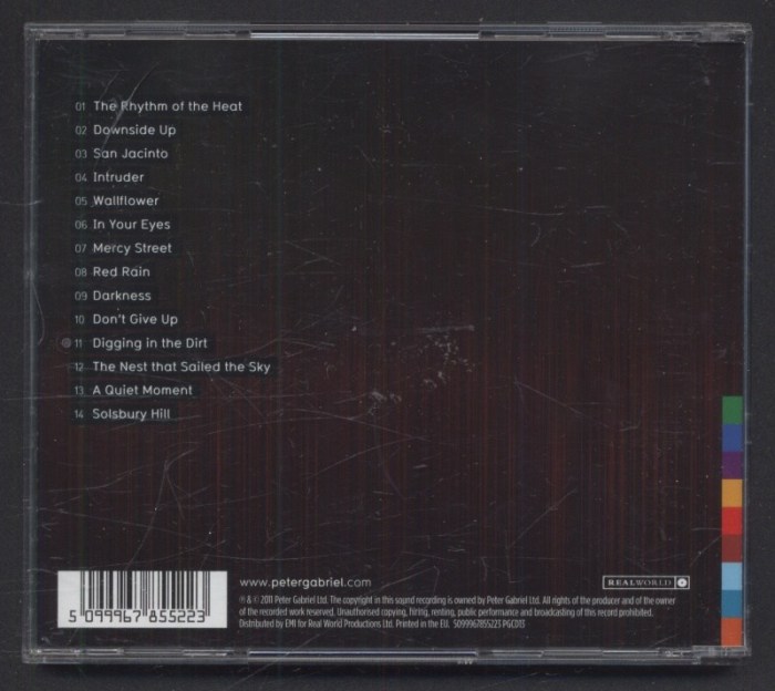 Peter Gabriel - New Blood (CD)
