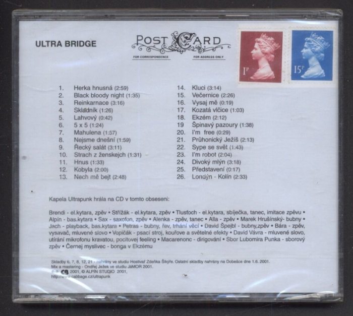 Ultrapunk - Londýn-Kolín (CD)
