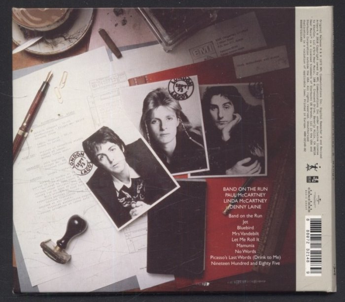 Wings - Band On The Run (CD)