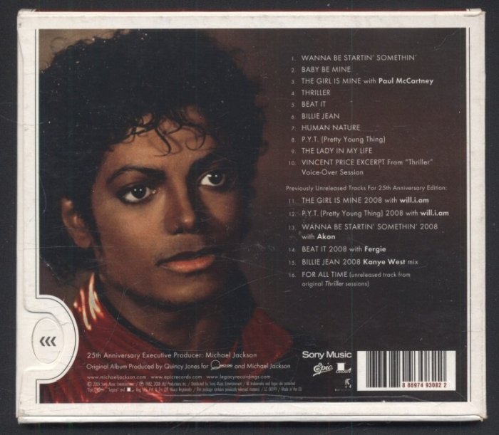 Michael Jackson - Thriller 25 (CD)