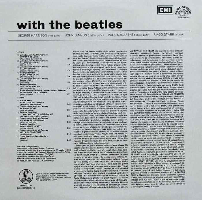 The Beatles - With The Beatles (LP)