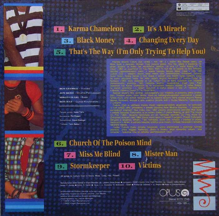 Culture Club - Colour By Numbers (LP)