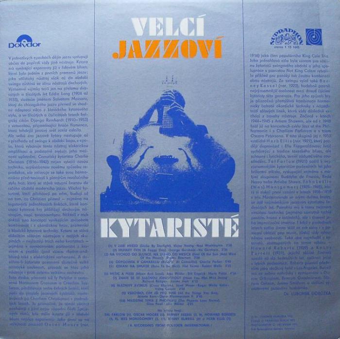 Various Artists - Velcí jazzoví kytaristé (LP)