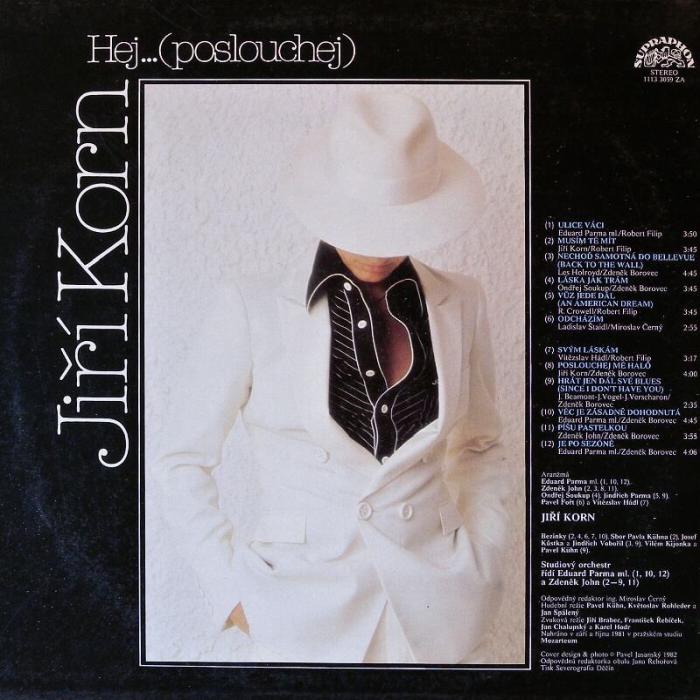 Jiří Korn - Hej ...(poslouchej) (LP)