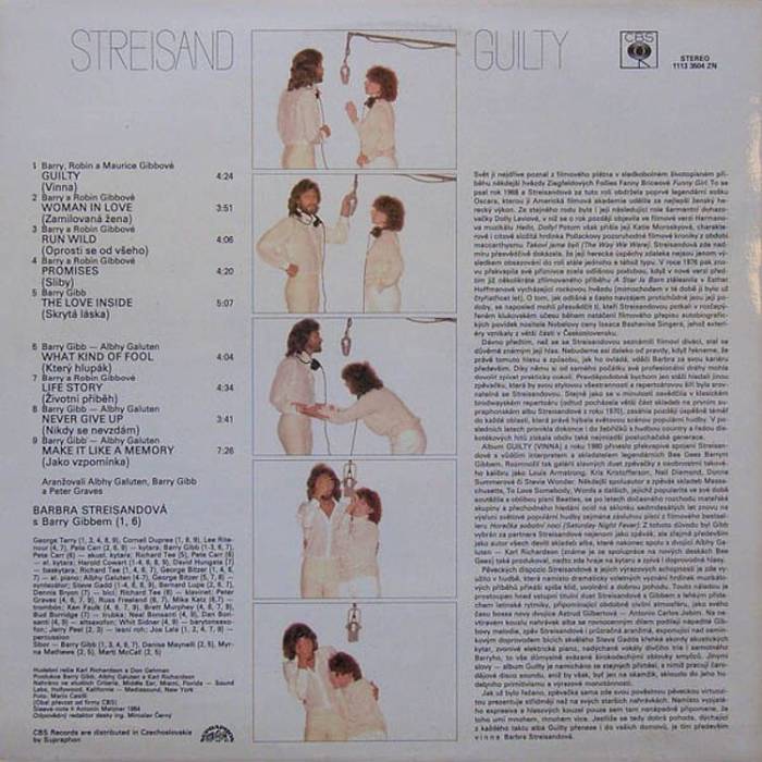Barbra Streisand - Guilty (LP)