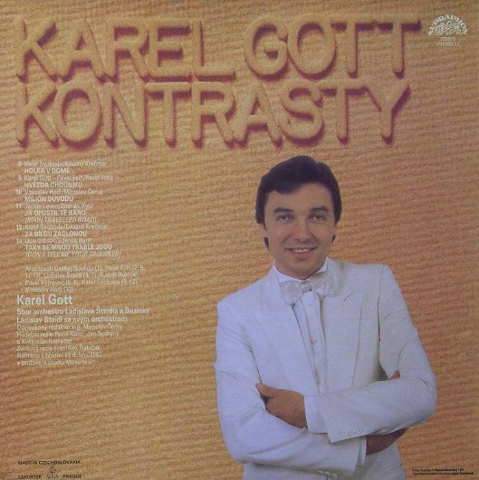 Karel Gott - Kontrasty