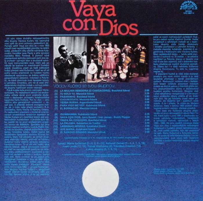 Václav Kučera se svou skupinou - Vaya Con Dios (LP)