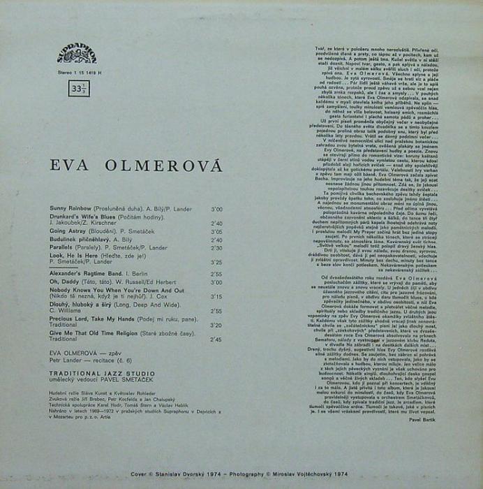 Eva Olmerová - Eva Olmerová (LP)