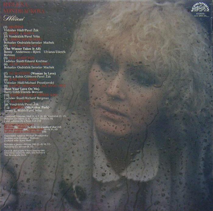 Helena Vondráčková - Sblížení (LP)