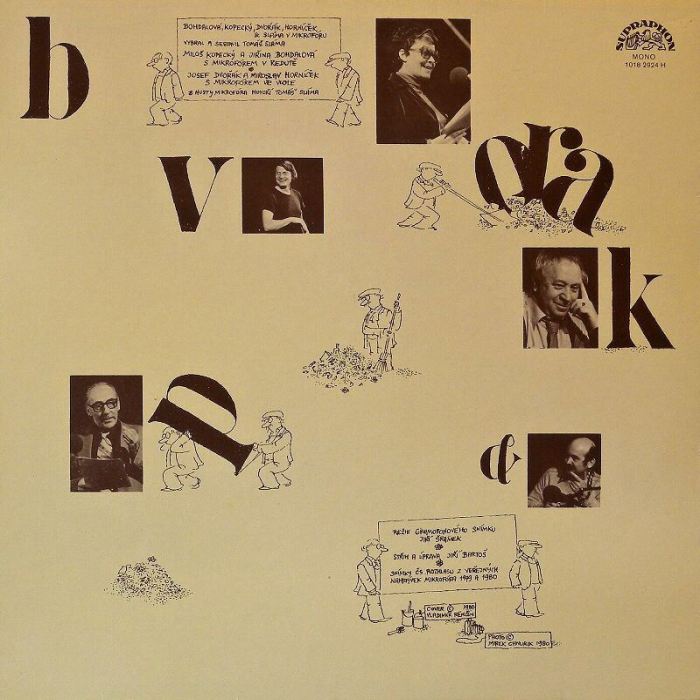 Bohdalová, Dvořák, Horníček, Kopecký a Sláma v Mikrofóru (LP)