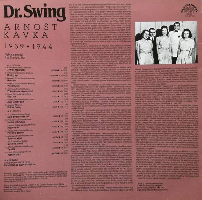 Arnošt Kavka - Dr. Swing (1939-1944)
