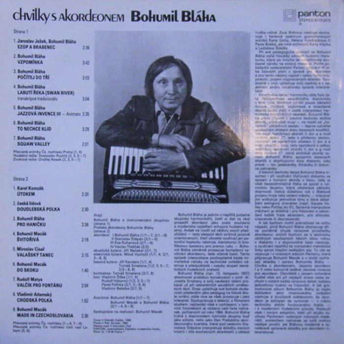Bohumil Bláha - Chvilky s akordeonem