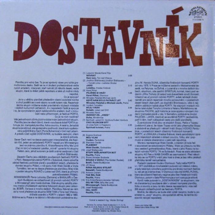 Various artists - Dostavník (LP)