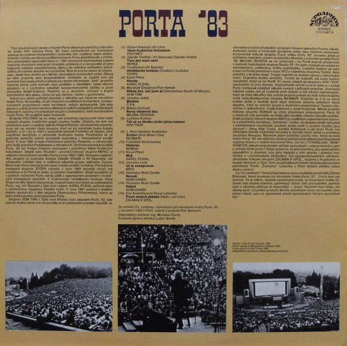 Various artists - Porta '83 (LP)