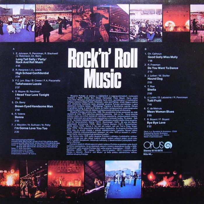 Puhdys - Roc'n' Roll Music (LP)