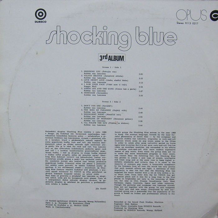 Shocking Blue - Third Album