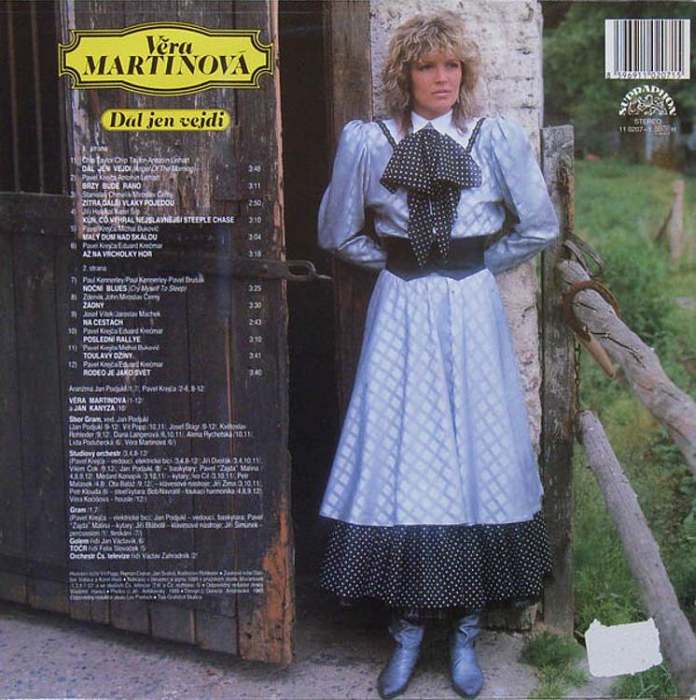 Věra Martinová - Dál jen vejdi (LP)