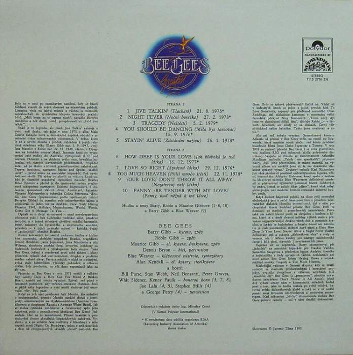 Bee Gees - Greatest (LP)