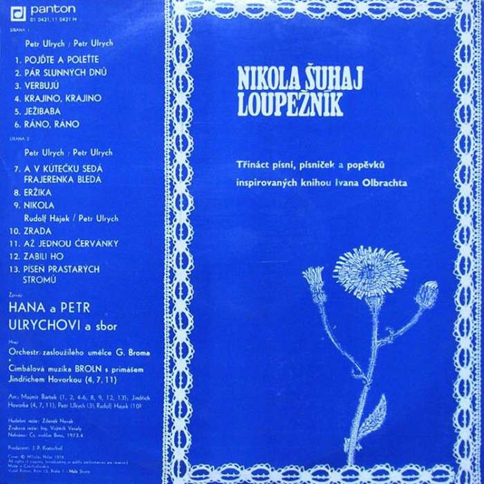 Hana a Petr Ulrychovi  - Nikola Šuhaj Loupežník (LP)