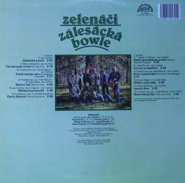 Zelenáči - Zálesácká bowle (LP)