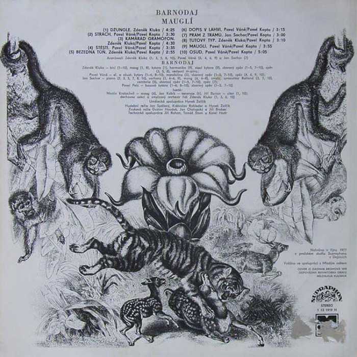 Barnodaj - Mauglí (LP)