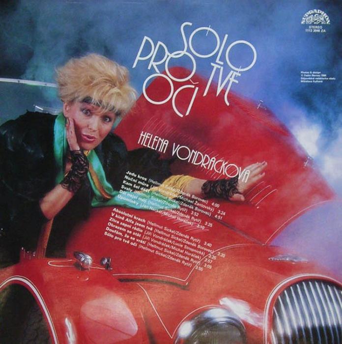 Helena Vondráčková - Sólo pro tvé oči (LP)