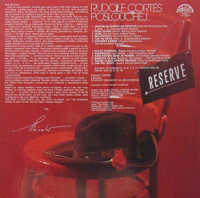 Rudolf Cortés - Poslouchej ... (LP)