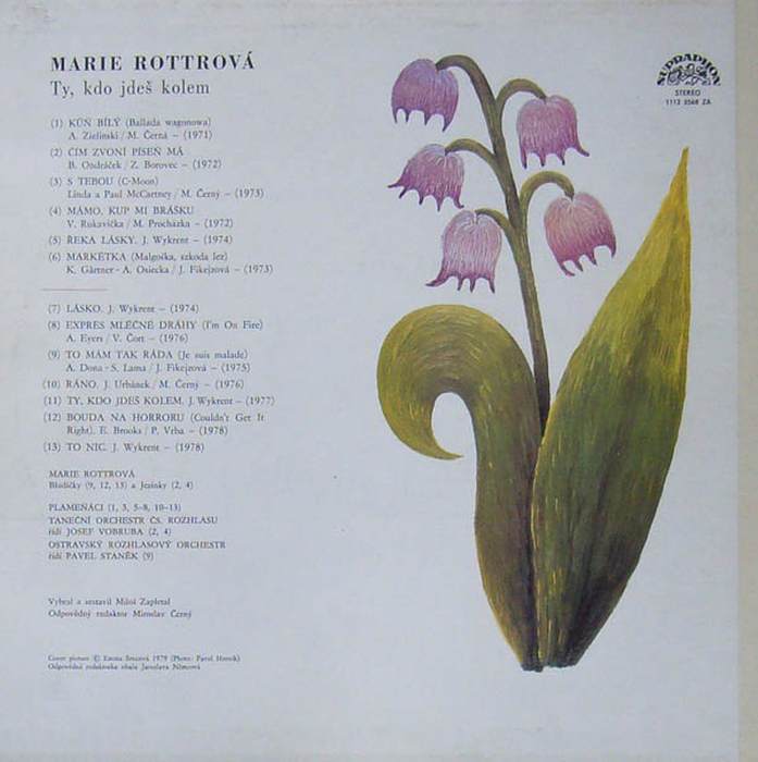 Marie Rottrová - Ty, kdo jdeš kolem (LP)