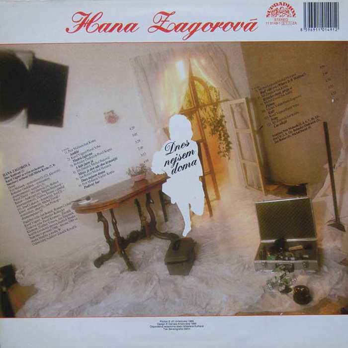 Hana Zagorová - Dnes nejsem doma