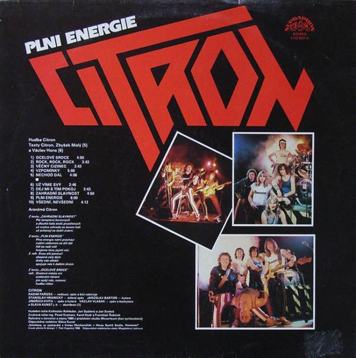 Citron - Plni energie (LP)